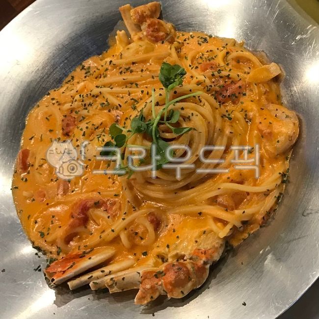 pasta,crab pasta,rose pasta,western food