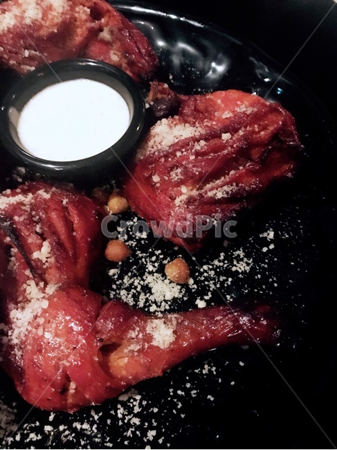 인도음식,탄두리,치킨,닭요리,사워소스,소스,구운요리