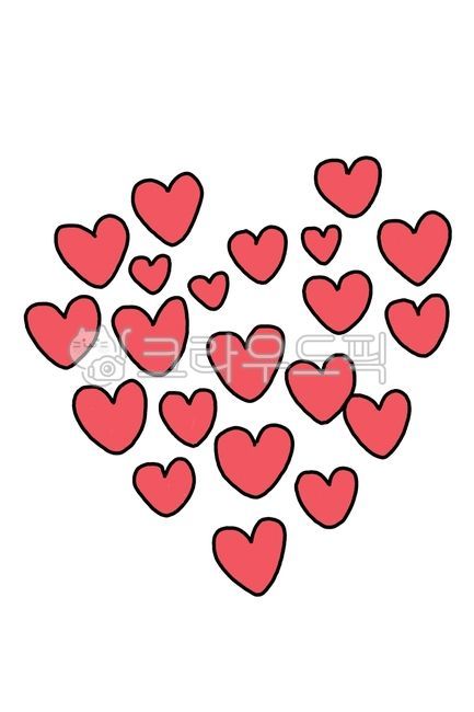하트,하트일러스트,그림,일러스트,펜그림