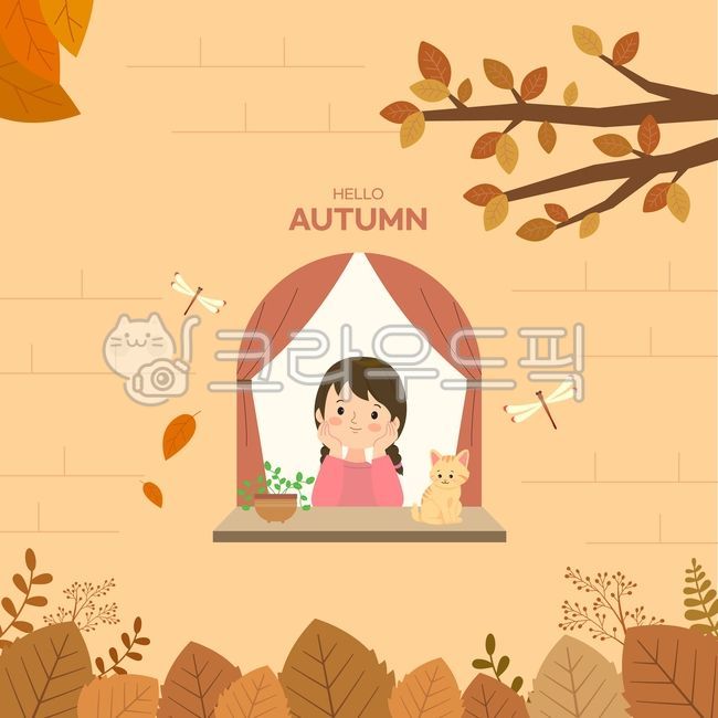 bed,yellow,scenery,red,fall,leaves,fallen leaves,cat,twig,design,season,event,shopping,nature,tree,border image,flower pot,autumn feeling,leaf,blank space,Fall image,maple leaf,orange,fall illustration,background,plant,maple,fall vector image,fall vector,