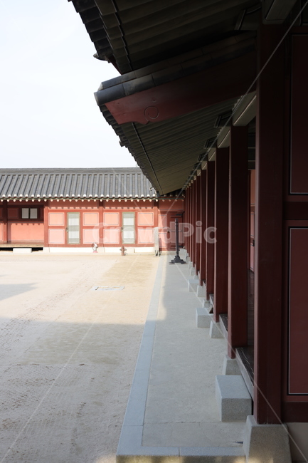 수원행궁,고궁,정돈,배경,한옥,처마