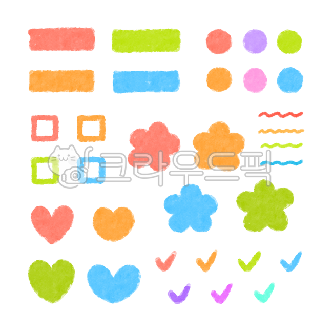 스티커,다꾸,다이어리,다꾸스티커,동그라미,네모,꽃,밑줄,체크,하트,다이어리꾸미기,디지털플래너스티커,태블릿다이어리스티커