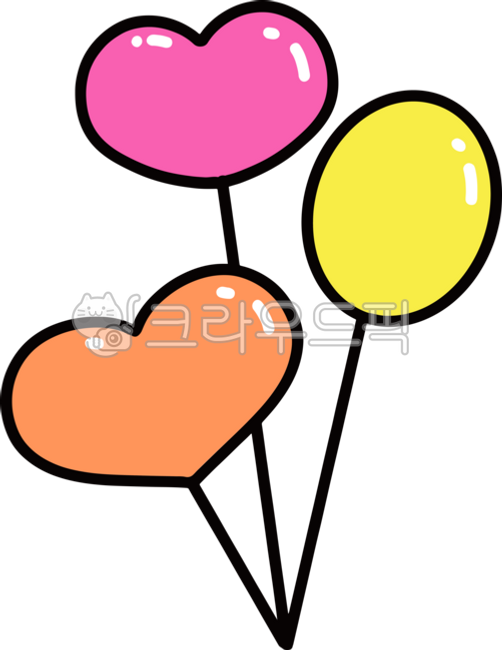 풍선,알록달록,기념,축제,꾸미기