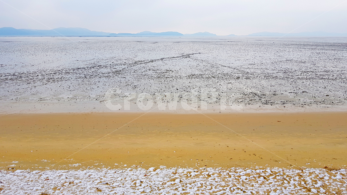 겨울바다,갯벌,겨울,바닷가,해변,해안가,한국,지평선,자연,풍경,자연,풍경,nature,landscape,ground,바닥