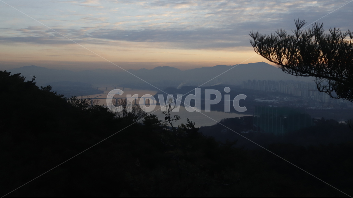 일출,풍경,서울,아차산,강,도시,풍경,city,landscape,한국도시풍경,한국도시경관,korea cityscape,nature,자연,outdoors,옥외