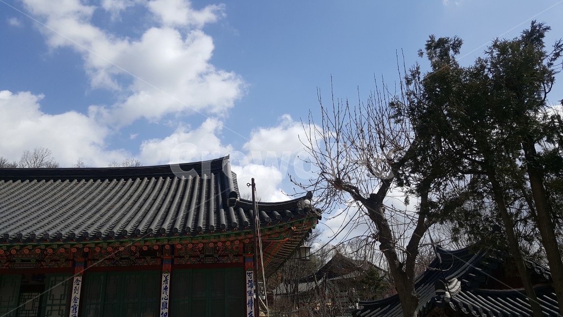 절,사찰,종교,봉원사,대방,푸른하늘,한국전통건축,기와,비구니,도량,불교,기와지붕,전통건축,기와집,지붕,전통,한옥,패턴,배경,전통적인,한국의,construction,한국전통,한국문화,koreantraditional,koreanculture,건축물,건물외관,exterior,building,structure,architecture