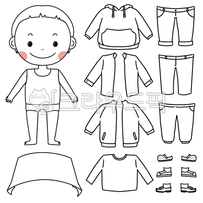의류,사람,인형옷입히기,인형옷,옷입히기,가을옷,가을옷입히기,유치원,옷일러스트,옷그림