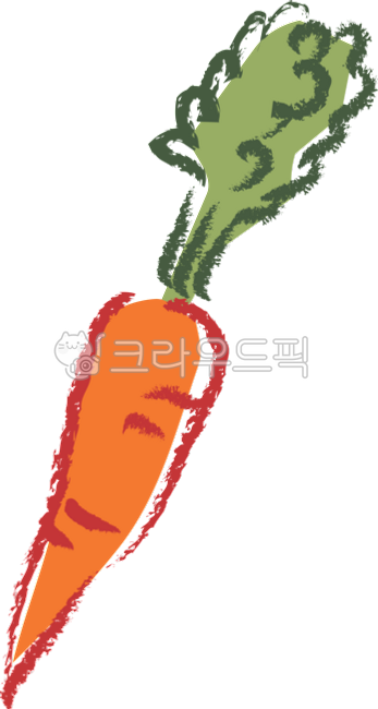 일러스트,귀여운,아이콘,심볼,클립아트,야채,채소,유기농,색연필,연필,식물,식재료,채식,비건,건강,식품,슈퍼푸드,손그림,당근,뿌리채소,주황색,캐럿,캐롯,홍당무,당근아이콘