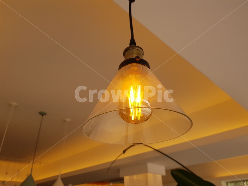 카페,전등,cafe,yellow,light
