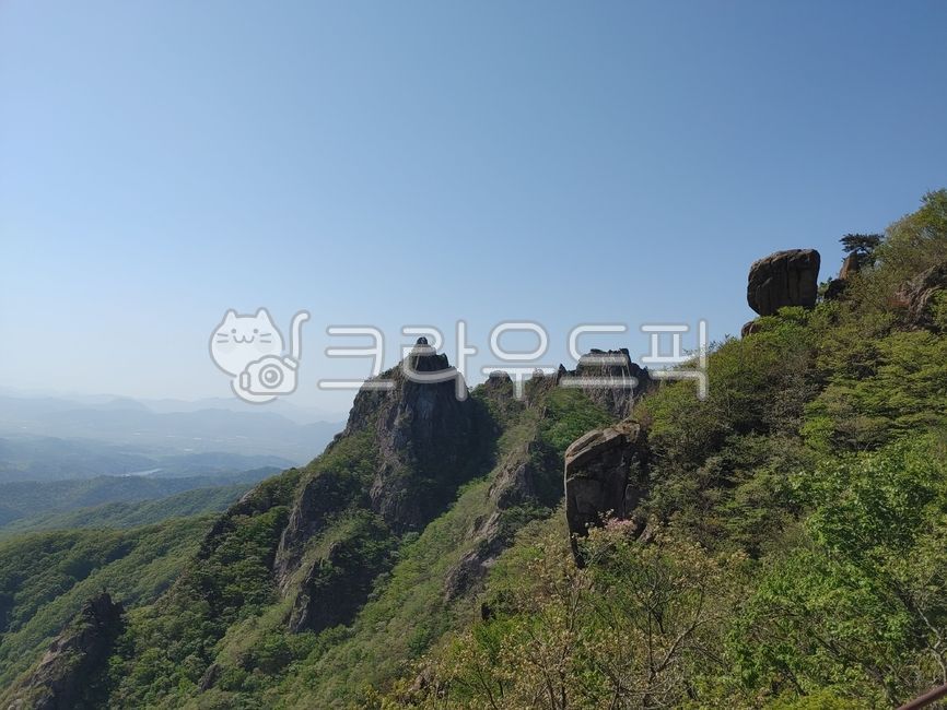 rock,Wolchulsan Mountain,100 famous mountains,mountain,tree,sight,Wolchulsan National Park,Yeongam Wolbirth