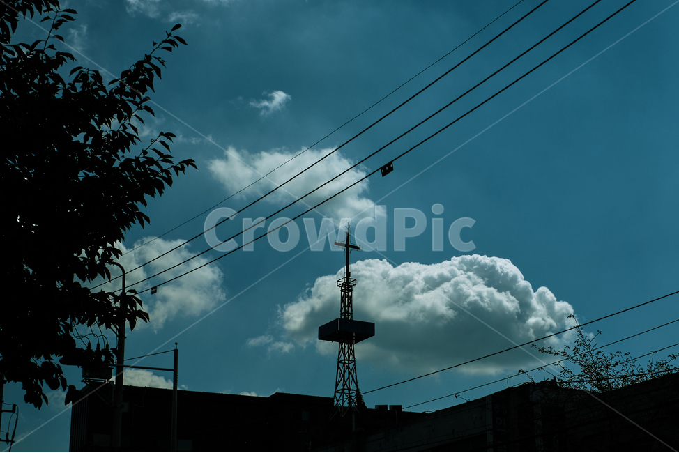 감성사진,landscape,구름,하늘,azuresky,푸른하늘,sky,옥외,outdoors,자연,nature,cloud,야외,풍경,색깔,색상,색채,색감,color,sense,colorsensitivity,feelingofcolor,교회,십자가,나무,자연,풍경,nature,landscape