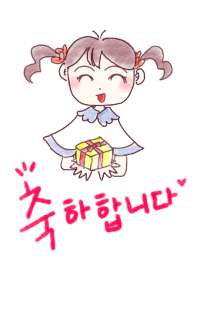 아이,소녀,캐릭터,감사,축하,감정표현,기분,feeling,emotion,누끼,remove background,그래픽,일러스트레이션,graphic,illustration