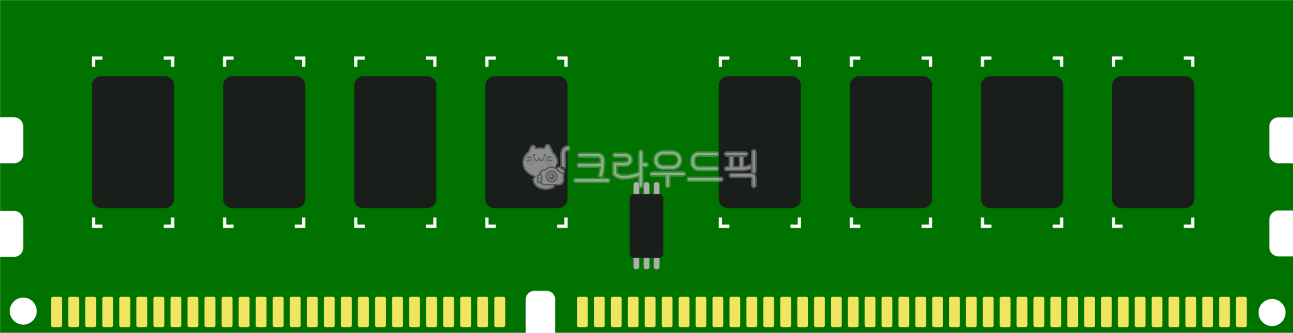 램카드,램,컴퓨터부품,그림,일러스트,하드웨어,전자제품