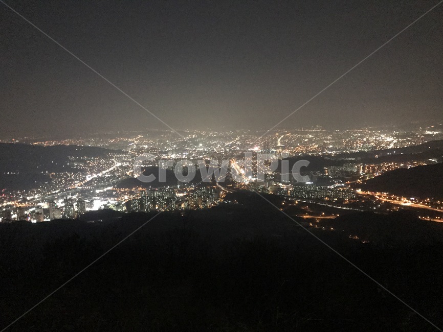 풍경,경치,야경,식장산,nature,자연,야경,밤,풍경,nightscape,night,landscape,도시,city,outdoors,옥외,scenery,aerial view,조감도