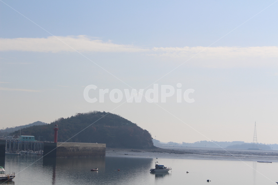 보트,boat,sea,물,항구,등대