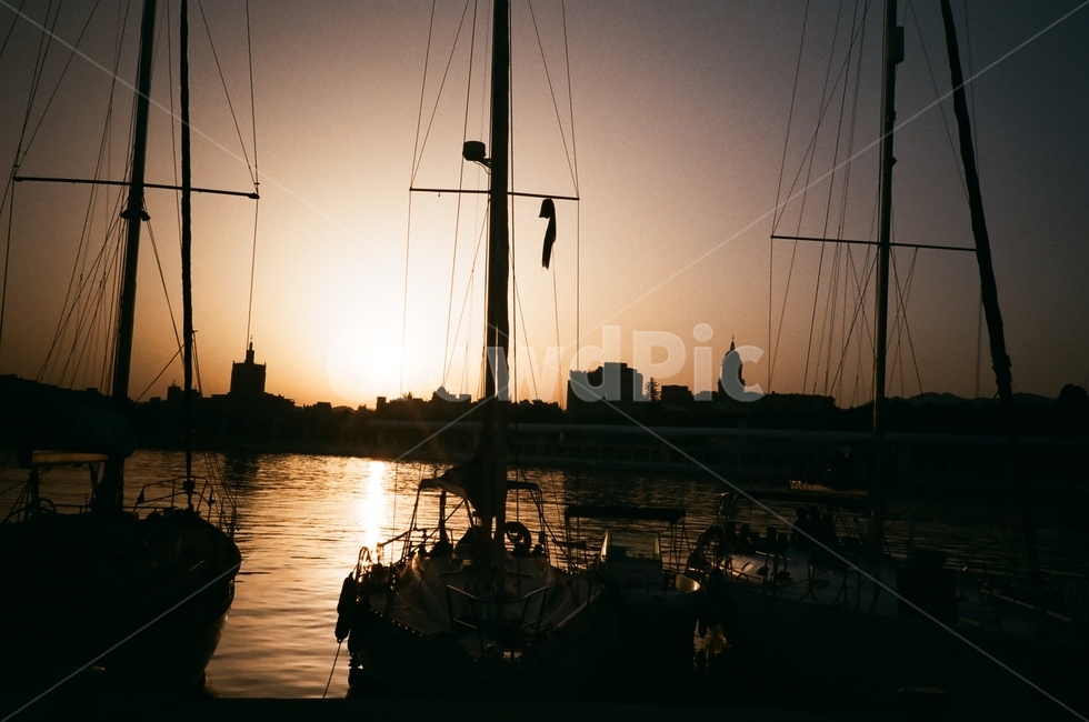sunset,호수,해질녘,여름,배