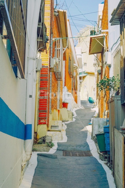 골목길,길,봄,따뜻함,집,골목길,alley,감성,sensible,feeling,색깔,색상,색채,색감,color sense,color sensitivity,feeling of color,town,도시,road,도로,city,시티,street,거리,building,건물,urban,어반,flagstone,판석