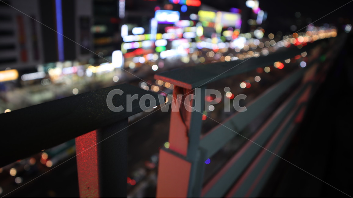 야경,초점,흐린,도시,옥상,중앙초점,야경,밤,풍경,nightscape,night,landscape,arcade game machine,아케이드 게임기