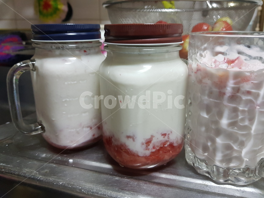 생딸기우유,딸기우유,홈메이드,딸기,생딸기,우유,음료수,drink,beverage