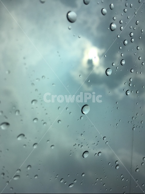droplet,작은물방울,car,window,창문,하늘,태양,비,물방울