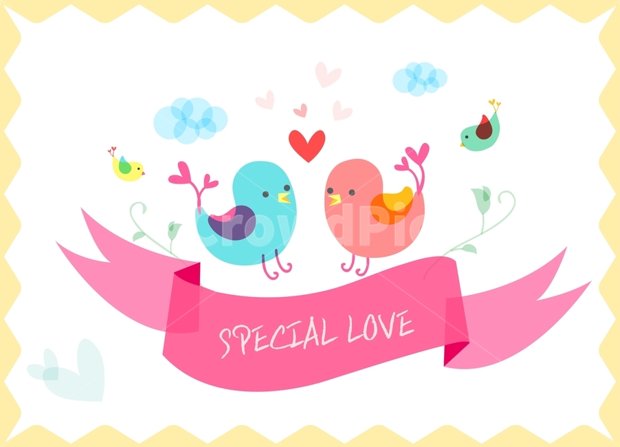새,사랑,하트,구름,이벤트,기념일,플랫디자인,일러스트,연인,커플,사랑,lover,couple,그래픽,일러스트레이션,graphic,illustration