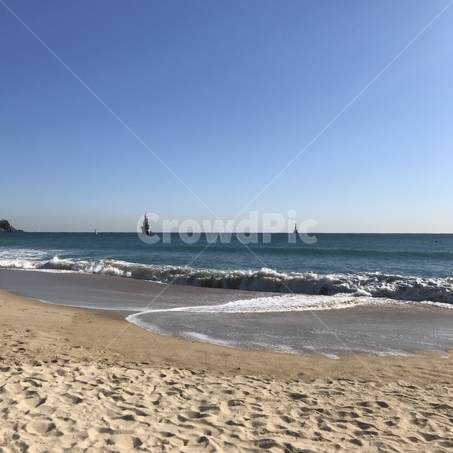 바다,하늘,파도,부산,날씨,해변,바다,beach,sea