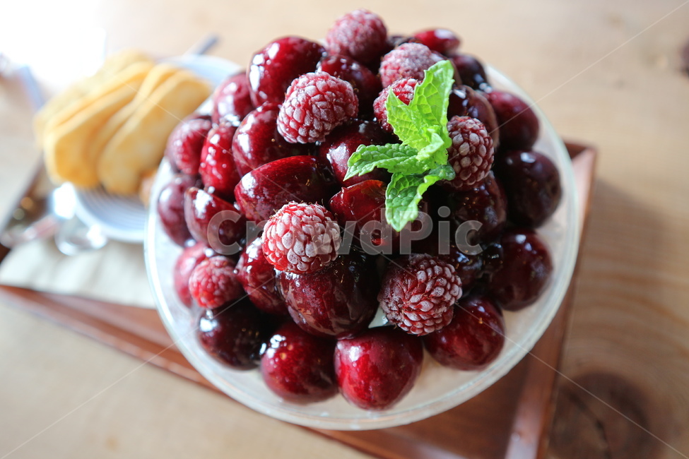 빙수, 여름, 팥빙수, 과일, 베리, 사진,이미지,일러스트,캘리그라피 - 키르케작가