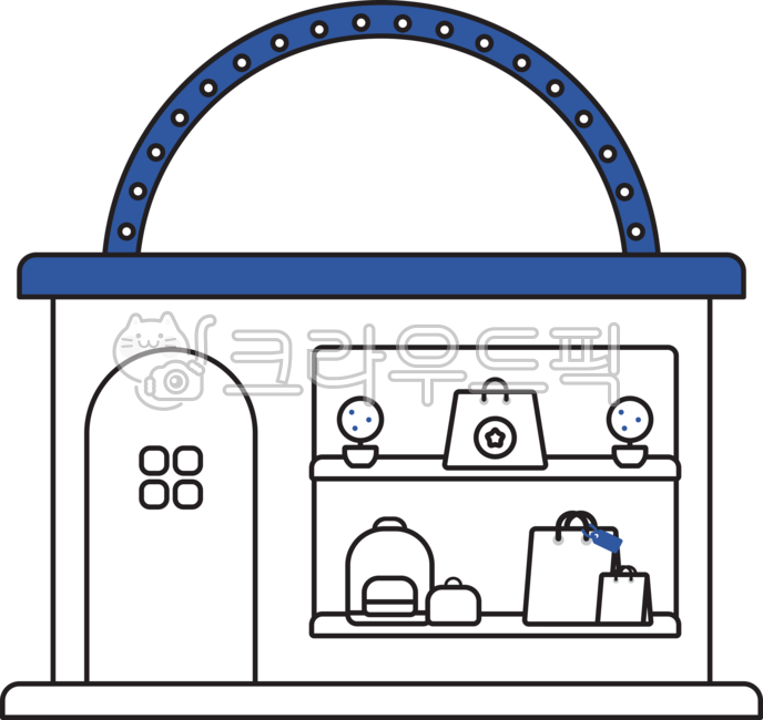 상점,건물,가게,음식점,레스토랑,카페,디자인,아이콘,옷,가방,옷가게,소품샵