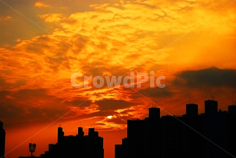 풍경,노을,도시,해질녘,일몰,도시,풍경,city,landscape,한국도시풍경,한국도시경관,korea cityscape,실루엣,그림자,silhouette,shadow,nature,자연,outdoors,옥외