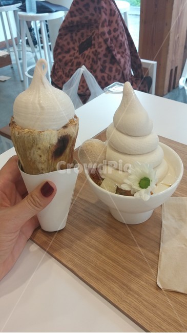 전주소복아이스크림,소프트아이스크림,시원한,고구마아이스크림,여름