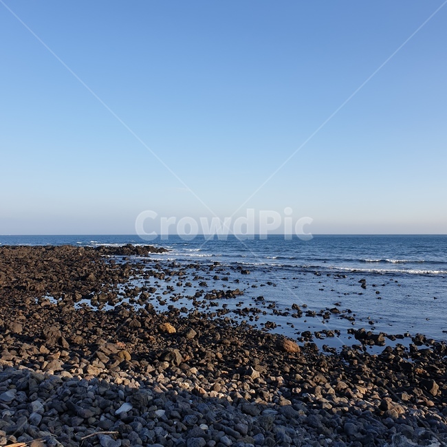 바다,바닷가,자연,돌,제주풍경,수평선,제주바다,자연,풍경,nature,landscape,제주도,jeju,jeju island