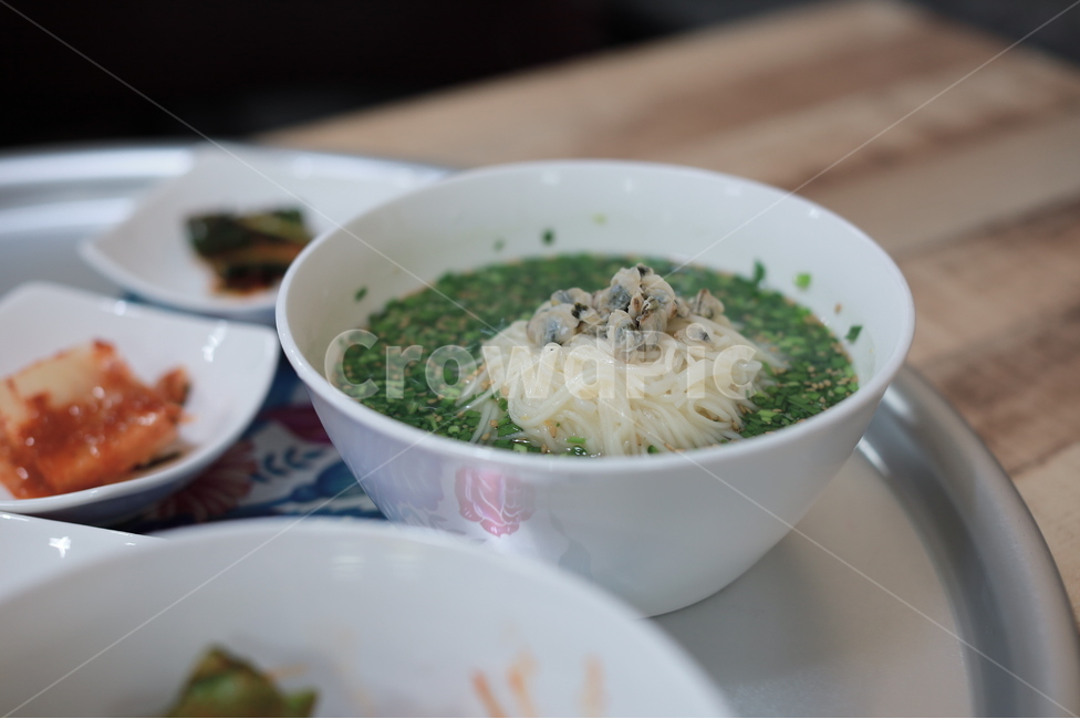 재첩국수,한식,간식,국수,면요리,재첩