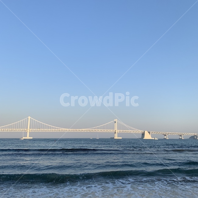 광안리,광안대교,바다,감성,저녁