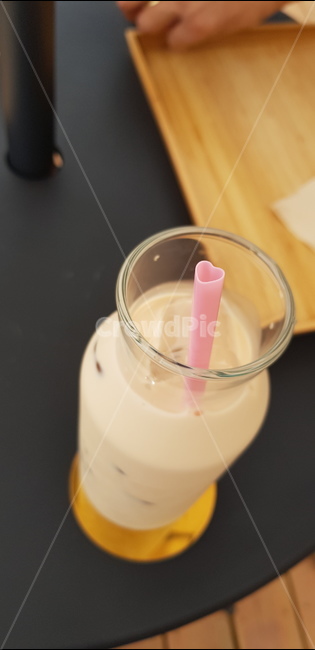milk,마실것,사랑,데이트,스트로우