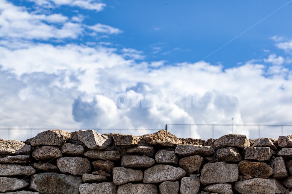구름,하늘,풍경,돌담,sunmy,cloud,happy,자연,풍경,nature,landscape,wall,벽