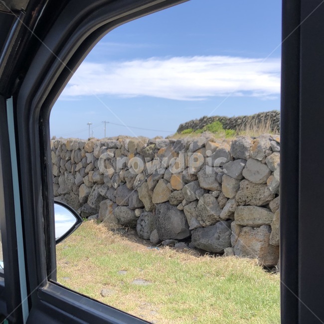 제주,돌담,하늘,자연,감성,풍경,교통,교통수단,traffic,transportation