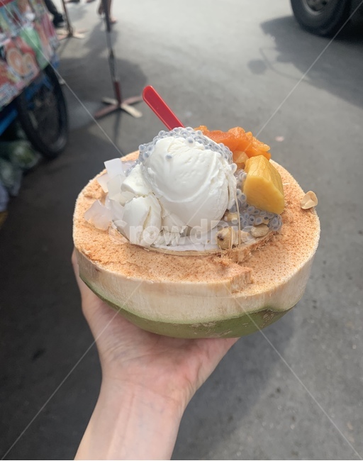 빙수,맛집,코코넛,coconut,태국,방콕,bangkok,디저트,cream,음식,dessert,크림,food