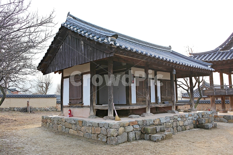 하회마을,안동,한옥,기와집,한옥집,전통집,집,옛날집,자연,풍경,겨울,건물,문화재,한국전통,한국문화,korean traditional,korean culture