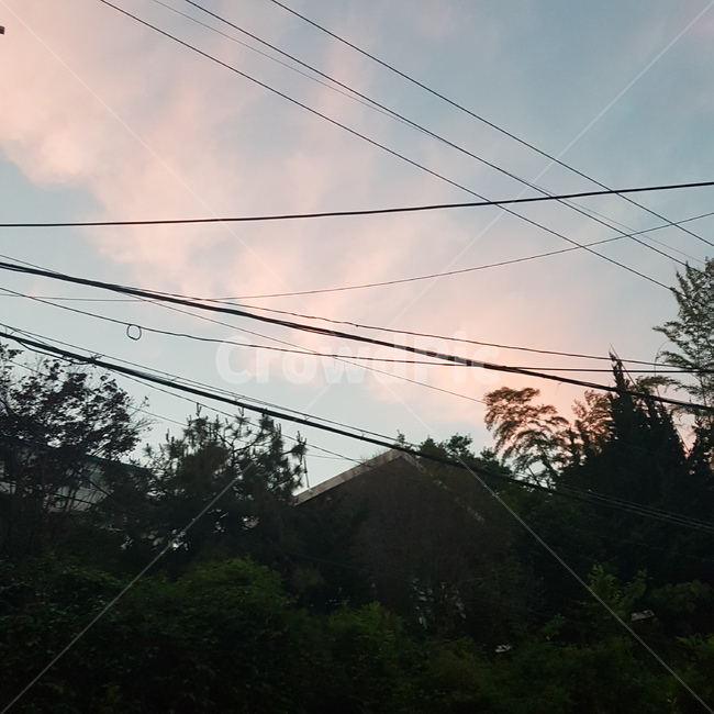 전선,electricwire,전깃줄,하늘,sky,구름,cloud