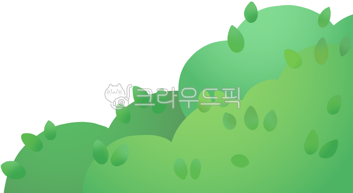 수풀, 덤불, 삼림, 수풀일러스트, 숲, 사진,이미지,일러스트,캘리그라피 - congi7402작가