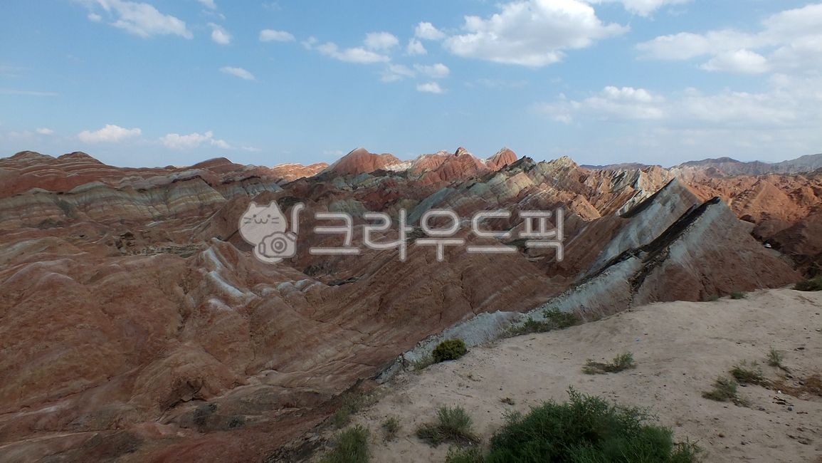 칠채산,치차이산,실크로드,중국,간쑤성,감숙성,장예,장액,사암,지층,七彩山,甘肅省,甘肃省,張掖,张掖,地層,沙岩,국가지질공원,유네스코,세계자연유산,치차이단샤경구,china,zhangye,danxia,unesco,national,geological,park,sandstone,산,mountain,자연,nature