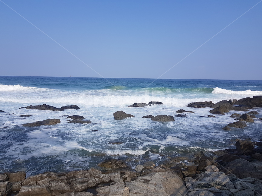 바다,겨울바다,속초,해안가,파도,풍경