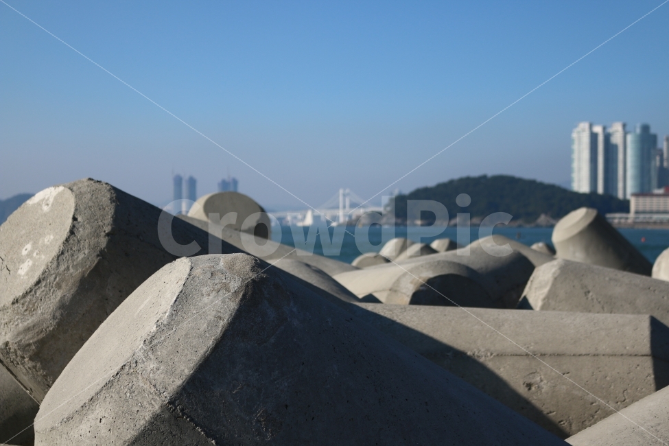 바다,방파제,푸른,부산,해운대,파도,자연,바닷가,도시,풍경,city,landscape