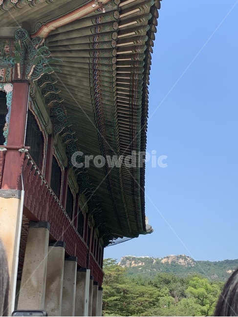 경복궁,하늘,건물,아침,산,자연,풍경,궁,옛모습,건축물,건물외관,exterior,building,structure,architecture,construction