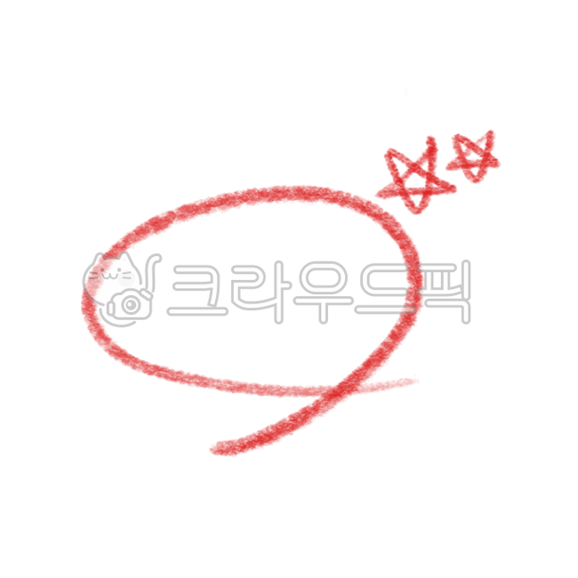 채점, 채점png, 체점, 체점png, 강조, 사진,이미지,일러스트,캘리그라피 - 오도리코작가
