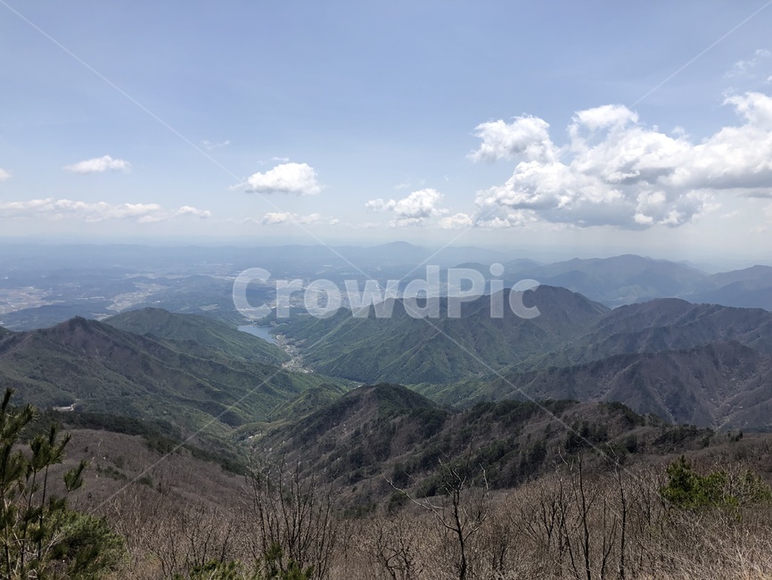 소백산,등산,등반,정상,비로봉,하늘,구름