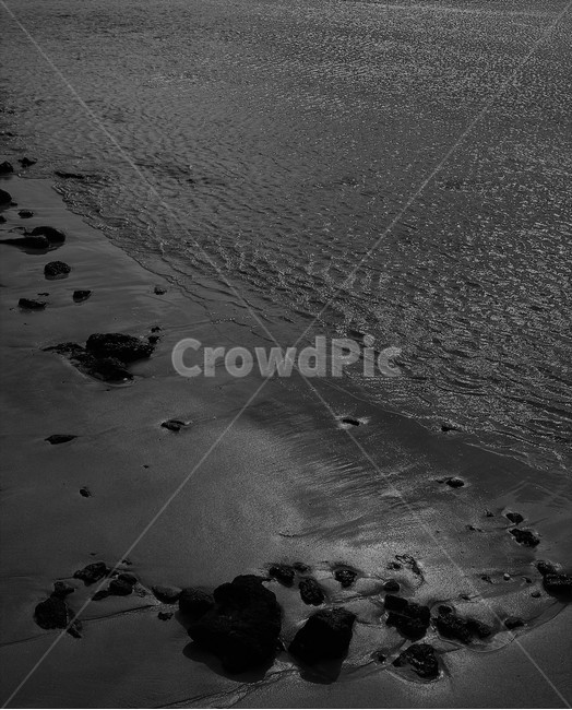바다,파도,모래,그리움,갯벌,흔적,해변,바다,beach,sea,흑백,모노톤,monochrome,black and white