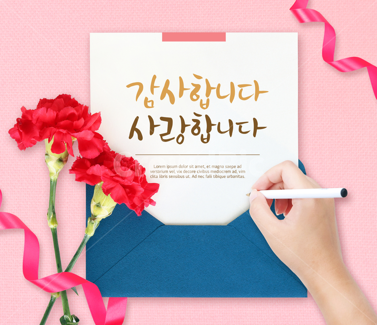 리본,엽서,봉투,볼펜,핸드모션,손,캘리,캘리그라피,손글씨,붓글시,카네이션,꽃,어버이날,기념일,이벤트,팝업,가족,패밀리,family,감정표현,기분,feeling,emotion,기념일,축하,anniversary,congratulation,celebrate,celebration,그래픽,일러스트레이션,graphic,illustration