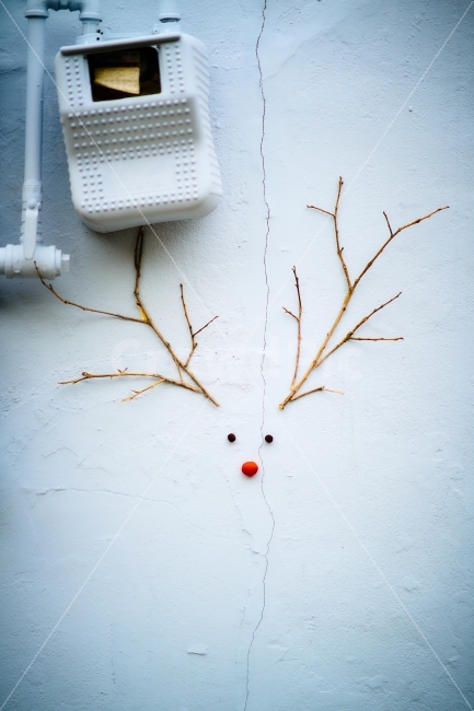 루돌푸,사슴,사슴코,빨간코,담벼락,담,예술장식,장식,연남동,예술,art,감성,sensible,feeling,건축물,건물외관,exterior,building,structure,architecture,construction