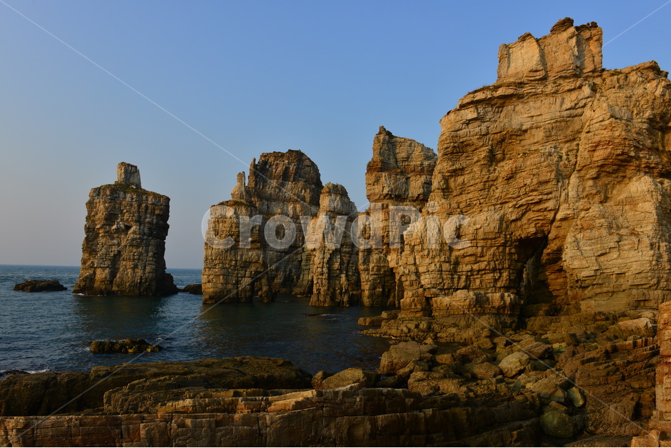 서해,백령도,두무진,해변,기암,괴석,ocean,대양,sea,바다,water,물,cliff,낭떠러지,outdoors,옥외,nature,자연,promontory,곶